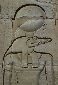 Detalle de un relieve, Sobek